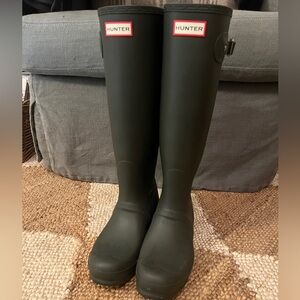 Green Hunter Boots